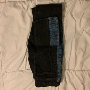 LEVI'S Lo-ball Stack Stripe Mens Ripped Jeans